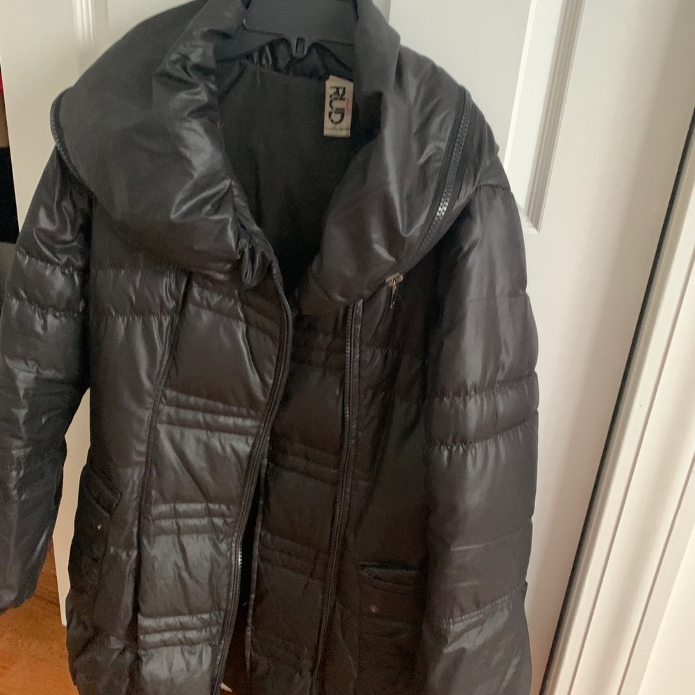 Black winter jacket